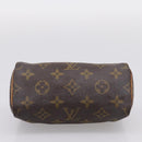 LOUIS VUITTON Monogram Mini Speedy Hand Bag M41534 LV Auth 199368-5