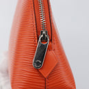 LOUIS VUITTON Epi Pochette Cosmetic PM Pouch Orange M40642 LV Auth 199373V-8