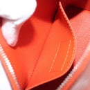 LOUIS VUITTON Epi Pochette Cosmetic PM Pouch Orange M40642 LV Auth 199373V-11