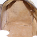 GUCCI GG Supreme Web Sherry Line Boston Bag PVC Beige 10 012 3842 Auth 199377-18