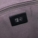 FENDI Zucca Tote Bag PVC Leather Gray Silver 7VA243 Auth 199379V-17