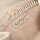 CHANEL Camelia Tote Bag Lamb Skin Beige Gold Tone CC Auth 199382V-18
