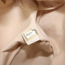 CHANEL Camelia Tote Bag Lamb Skin Beige Gold Tone CC Auth 199382V-12