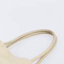 CHANEL Camelia Tote Bag Lamb Skin Beige Gold Tone CC Auth 199382V-14