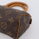 LOUIS VUITTON Monogram Mini Speedy Hand Bag M41534 LV Auth 199383-16