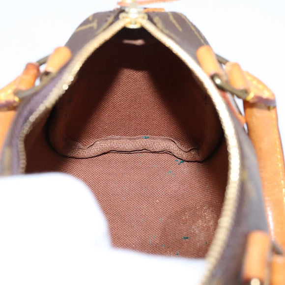 LOUIS VUITTON Monogram Mini Speedy Hand Bag M41534 LV Auth 199383