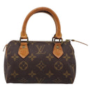 LOUIS VUITTON Monogram Mini Speedy Hand Bag M41534 LV Auth 199383-13
