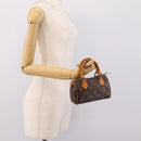 LOUIS VUITTON Monogram Mini Speedy Hand Bag M41534 LV Auth 199383-20
