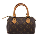 LOUIS VUITTON Monogram Mini Speedy Hand Bag M41534 LV Auth 199383-2