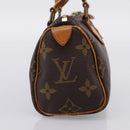 LOUIS VUITTON Monogram Mini Speedy Hand Bag M41534 LV Auth 199383-3