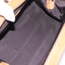 CELINE Doctors Hand Bag Leather Brown Gold Auth 199386A-11