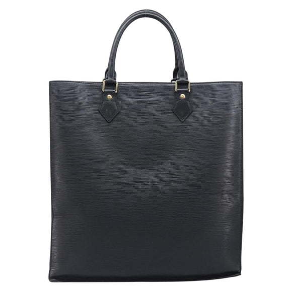 LOUIS VUITTON Epi Sac Plat Hand Bag Black M59082 LV Auth 199392