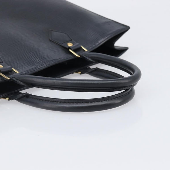 LOUIS VUITTON Epi Sac Plat Hand Bag Black M59082 LV Auth 199392