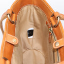 Miu Miu Tote Bag Raffia Beige Gold Auth 199393V-18