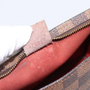 LOUIS VUITTON Damier Ebene Trousse Makeup Pouch N51982 LV Auth 199394V-12