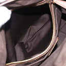 Miu Miu Hand Bag Leather 2way Beige Gold Auth 199396A-26