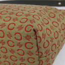 CELINE C Macadam Canvas Hand Bag Beige Gold Auth 199397-12