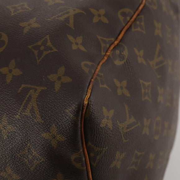 LOUIS VUITTON Monogram Keepall 55 Boston Bag M41424 LV Auth 199400
