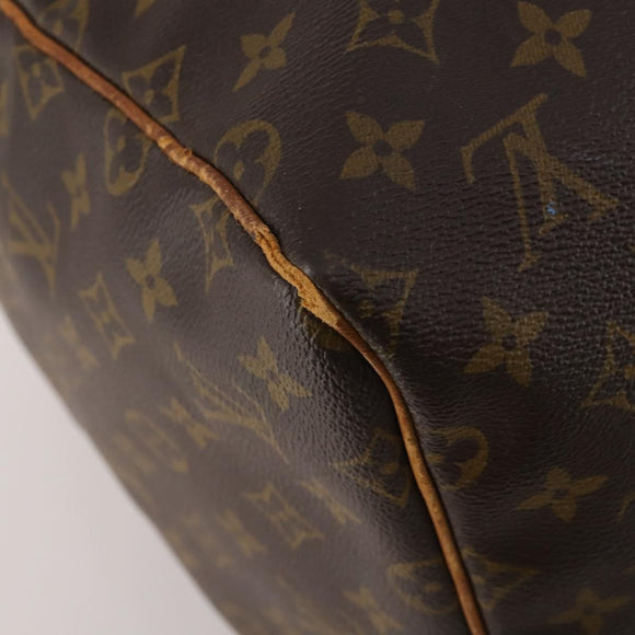 LOUIS VUITTON Monogram Keepall 55 Boston Bag M41424 LV Auth 199400