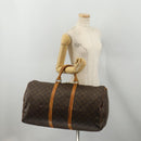 LOUIS VUITTON Monogram Keepall 55 Boston Bag M41424 LV Auth 199400-23
