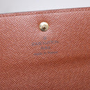 LOUIS VUITTON Monogram Porte TresorEtui Papie Wallet M61202 LV Auth 199402-18