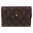 LOUIS VUITTON Monogram Porte TresorEtui Papie Wallet M61202 LV Auth 199402-13
