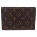 LOUIS VUITTON Monogram Porte TresorEtui Papie Wallet M61202 LV Auth 199402-2