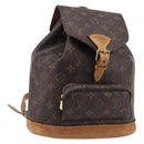 LOUIS VUITTON Monogram Montsouris MM Backpack M51136 LV Auth 199403-1