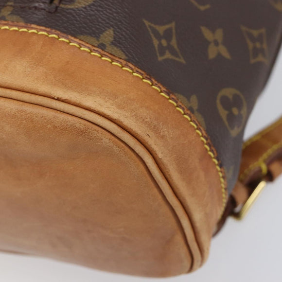 LOUIS VUITTON Monogram Montsouris MM Backpack M51136 LV Auth 199403