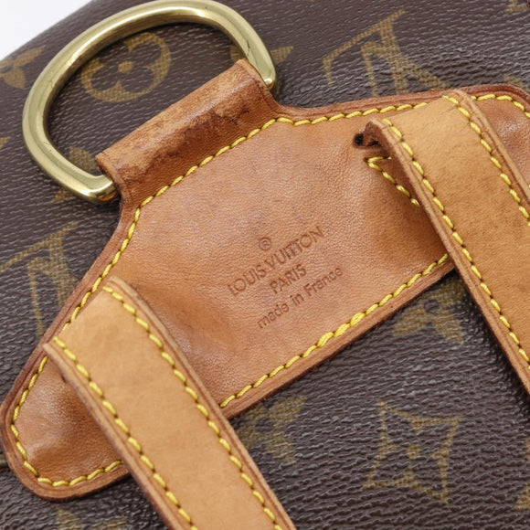 LOUIS VUITTON Monogram Montsouris MM Backpack M51136 LV Auth 199403