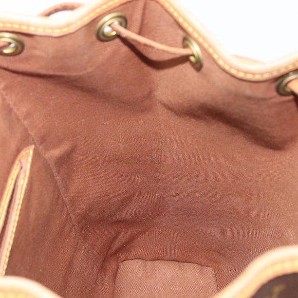 LOUIS VUITTON Monogram Montsouris MM Backpack M51136 LV Auth 199403