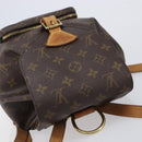 LOUIS VUITTON Monogram Montsouris MM Backpack M51136 LV Auth 199403-6