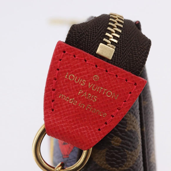 LOUIS VUITTON Vivienne Mini Pochette Accessoires Accessory Pouch LV 199405SAM