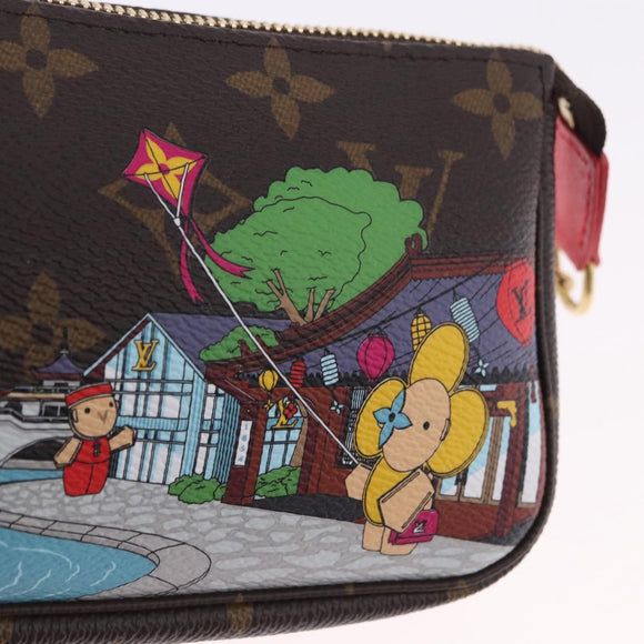 LOUIS VUITTON Vivienne Mini Pochette Accessoires Accessory Pouch LV 199405SAM