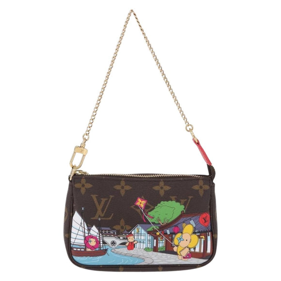 LOUIS VUITTON Vivienne Mini Pochette Accessoires Accessory Pouch LV 199405SAM