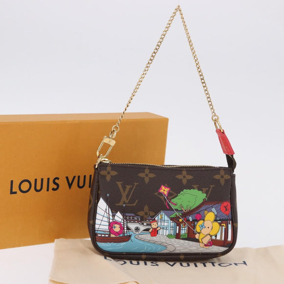 LOUIS VUITTON Vivienne Mini Pochette Accessoires Accessory Pouch LV 199405SAM