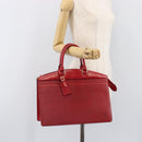 LOUIS VUITTON Epi Riviera Hand Bag Red M48187 LV Auth 199406-26