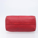 LOUIS VUITTON Epi Speedy 35 Hand Bag Castilian Red M42997 LV Auth 199412-10
