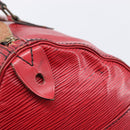 LOUIS VUITTON Epi Speedy 35 Hand Bag Castilian Red M42997 LV Auth 199412-15
