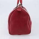 LOUIS VUITTON Epi Speedy 35 Hand Bag Castilian Red M42997 LV Auth 199412-4