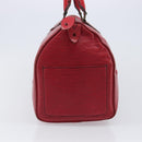 LOUIS VUITTON Epi Speedy 35 Hand Bag Castilian Red M42997 LV Auth 199412-5