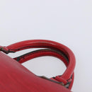 LOUIS VUITTON Epi Speedy 35 Hand Bag Castilian Red M42997 LV Auth 199412-8