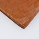 LOUIS VUITTON Epi Pochette Accessoires Pouch Brown M52953 LV Auth 199413-11