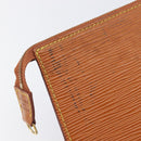 LOUIS VUITTON Epi Pochette Accessoires Pouch Brown M52953 LV Auth 199413-13