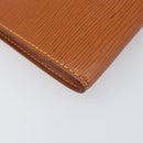 LOUIS VUITTON Epi Pochette Accessoires Pouch Brown M52953 LV Auth 199413-9