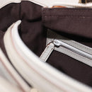 GUCCI GG Canvas Guccissima Tote Bag Leather White Gold 145994 Auth 199421V-21