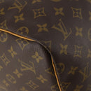 LOUIS VUITTON Monogram Keepall 55 Boston Bag M41424 LV Auth 199425V-15