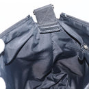 Christian Dior Trotter Canvas Shoulder Bag Black Silver Auth 199429-20