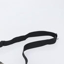Christian Dior Trotter Canvas Shoulder Bag Black Silver Auth 199429-8