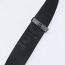 Christian Dior Trotter Canvas Shoulder Bag Black Silver Auth 199429-9
